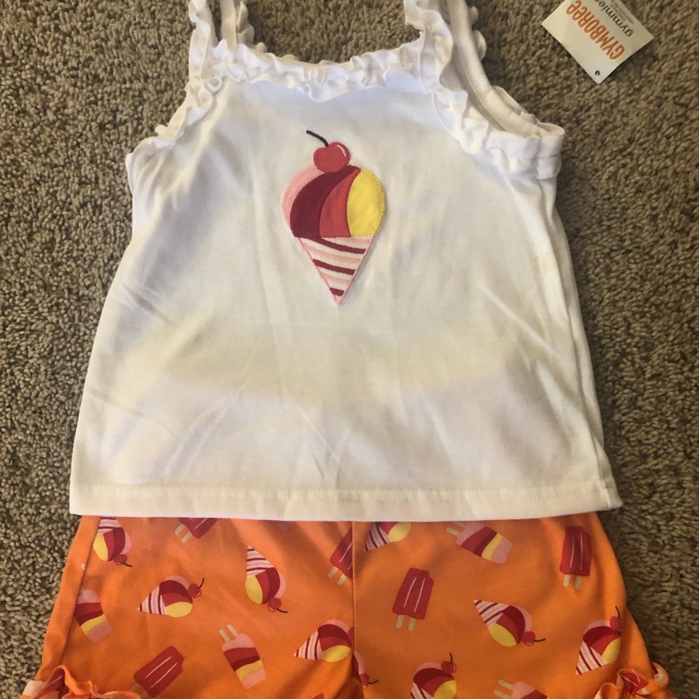 Gymboree summer pajamas, size 3/4, NEW